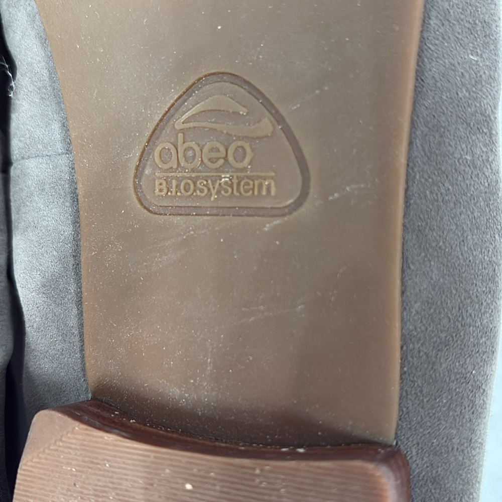 ABEO Bio System "Jean" Suede Leather Loafers size 10M - Picture 7 of 9